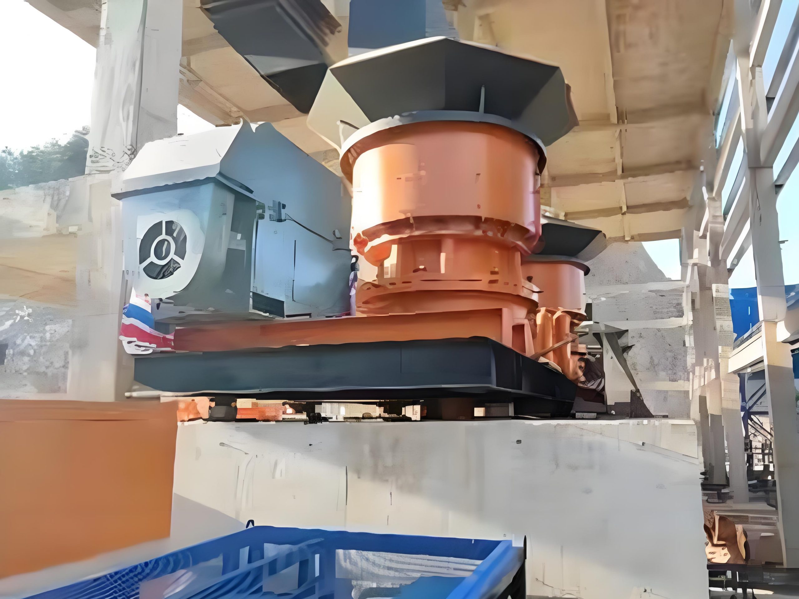 立式复合破碎机破碎过程变缓的原因分析 - 复合破碎机故障分析（images 1）